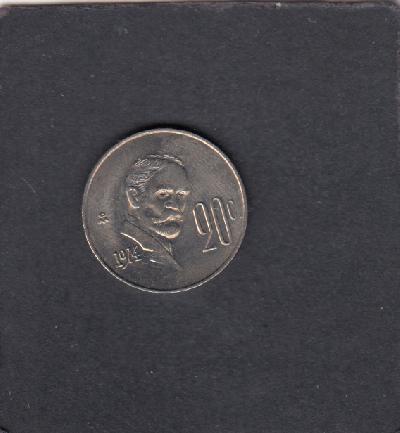 Beschrijving: 20 Centavos MADERO 
